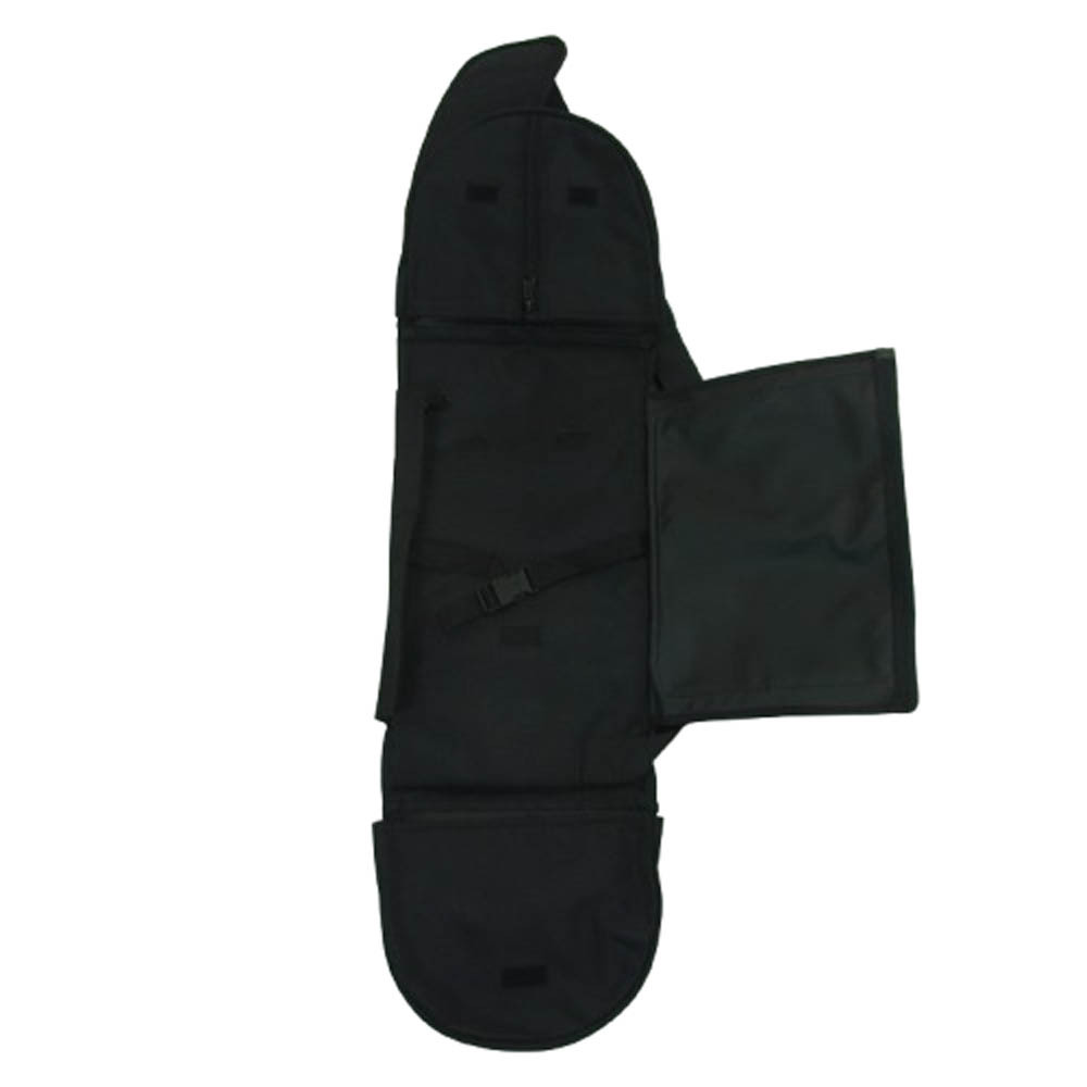 THRASHER スラッシャー MAGICAL MOSH MISFITS マジカル モッシュフィッツ スケートボード ショルダー バッグ ブラック系【中古】_画像3