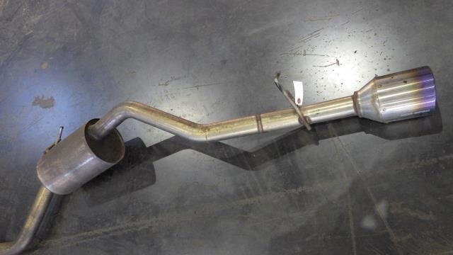 【宮城 塩釜発】中古 マフラーASSY bB DBA-QNC21 社外品 ブリッツ NUR-SPEC JASMAマーク有り 03S09275 ※個人宛発送不可_画像5