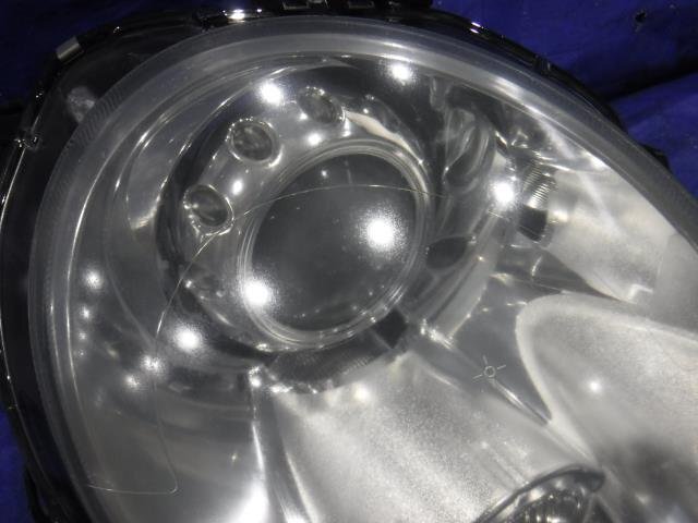 【宮城 塩釜発】中古 右ヘッドランプASSY BMW ミニ ABA-MF16S クーパーＳ 純正品 HID AL 0 301 225 674