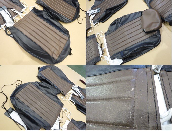 【山形 酒田発】中古 ミラジーノ DBA-L650S シートカバー&ドアトリムセット 内張り張替品 写真にある物のみ ◇説明欄要確認◇_画像3