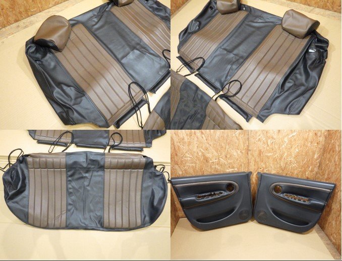 【山形 酒田発】中古 ミラジーノ DBA-L650S シートカバー&ドアトリムセット 内張り張替品 写真にある物のみ ◇説明欄要確認◇_画像5