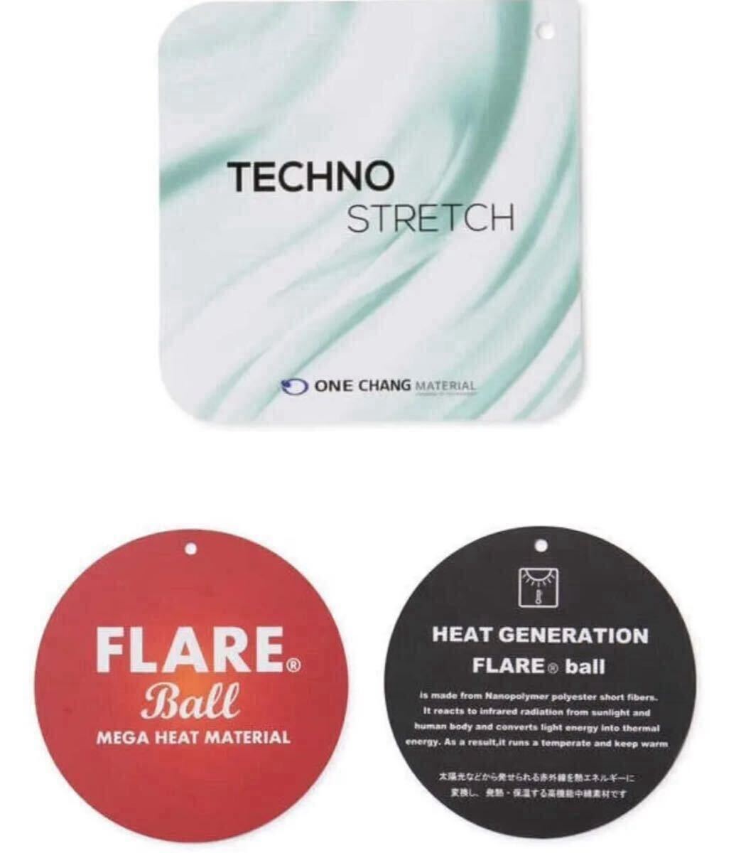 新品正規品 パーリーゲイツ サイズ6 高機能 中綿 ストレッチ パンツ 暖パン ネイビー 真冬のラウンドに 撥水防風保温 送料無料の画像5