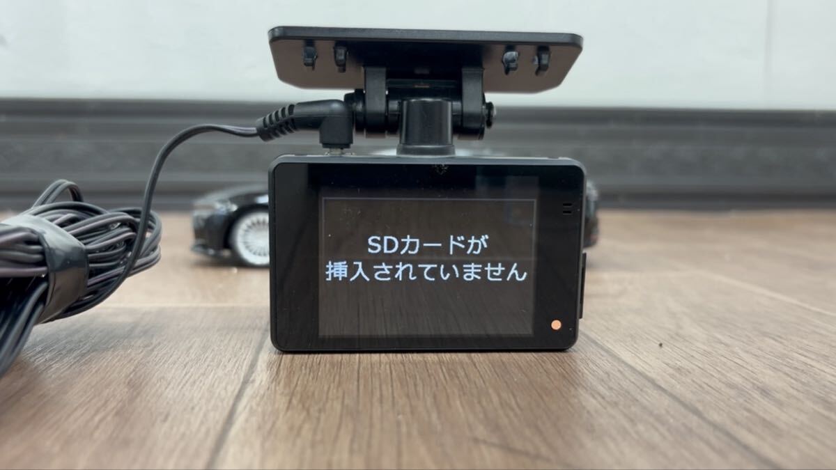 25D6 コムテック　ドライブレコーダー 　HDR-102　ドラレコ　SD無し_画像1