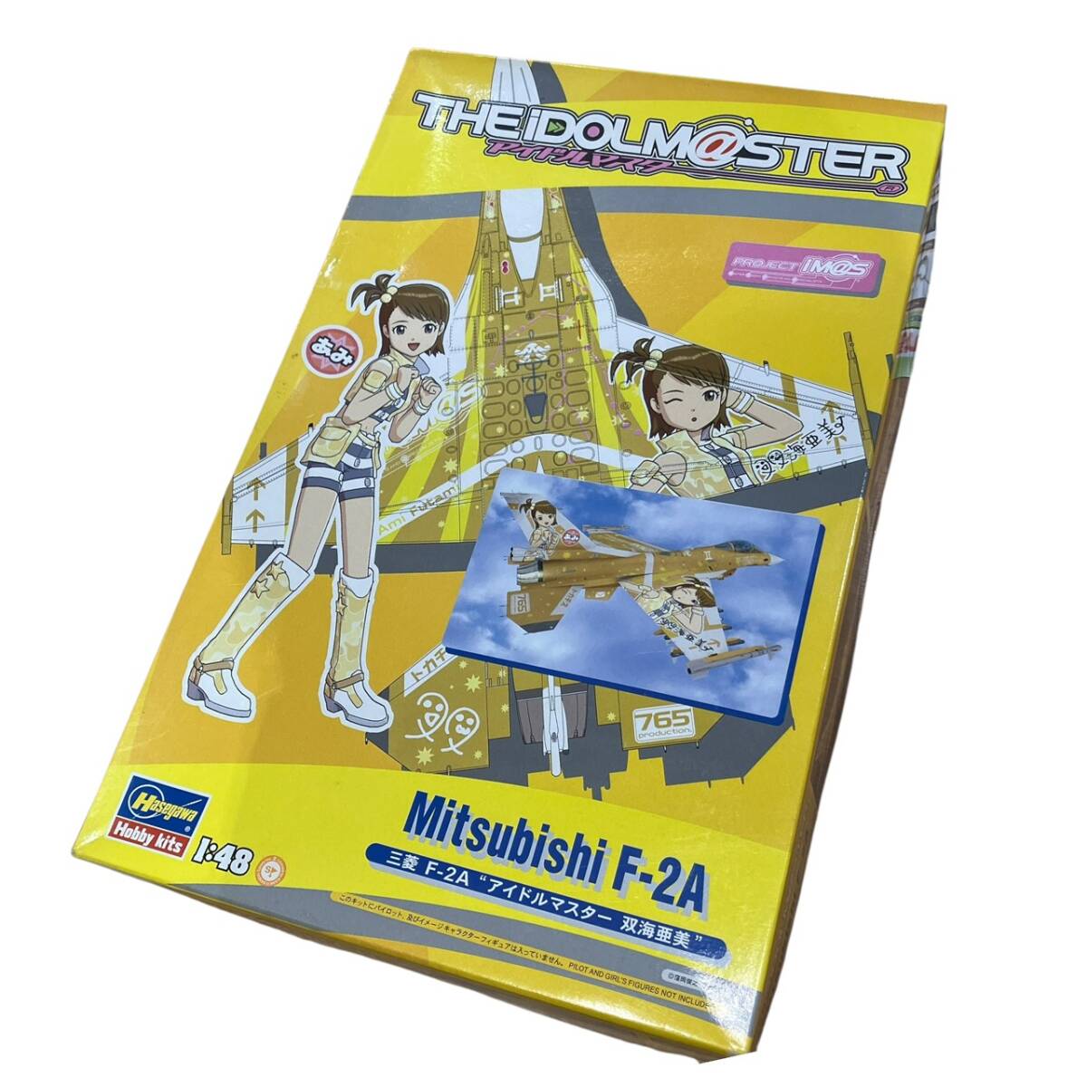アイドルマスター プラモデルセットF-2 F-14D F-15E F-16C 模型 美少女 お