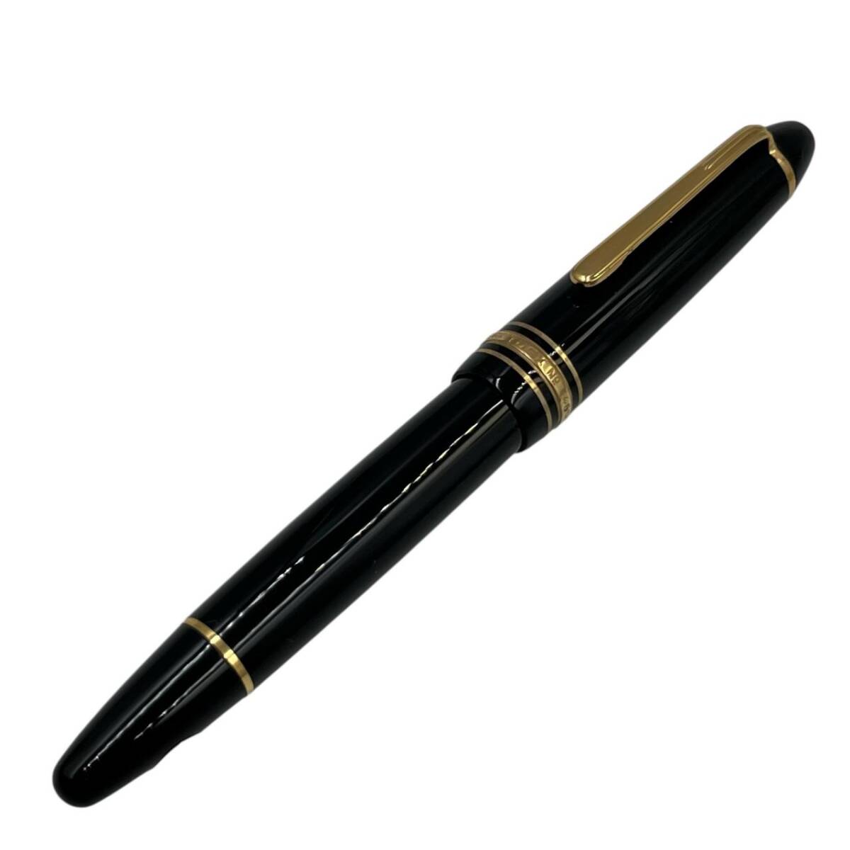MONTBLANC モンブラン マイスターシュテック 万年筆 4810 M ペン先 14C 585 ブラック NO.146 筆記未確認