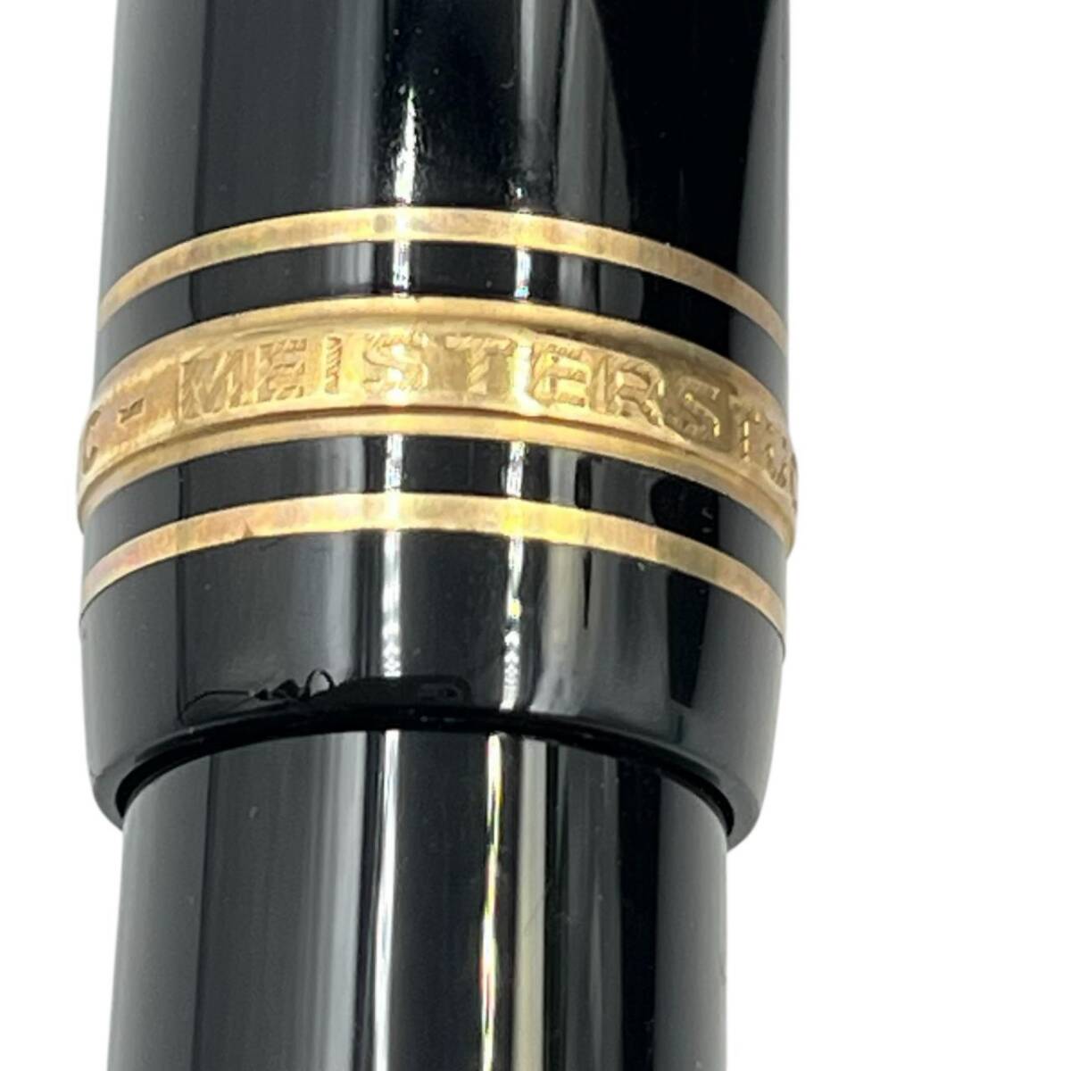 MONTBLANC モンブラン マイスターシュテック 万年筆 4810 M ペン先 14C 585 ブラック NO.146 筆記未確認