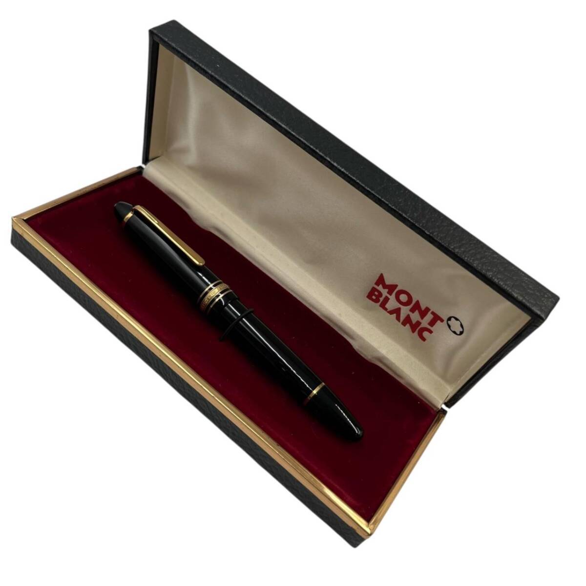 MONTBLANC モンブラン マイスターシュテック 万年筆 4810 M ペン先 14C 585 ブラック NO.146 筆記未確認