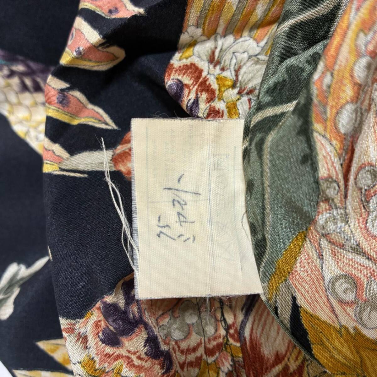 Salvatore Ferragamo フェラガモ ブラウス 花柄 ブラック レディース_画像6