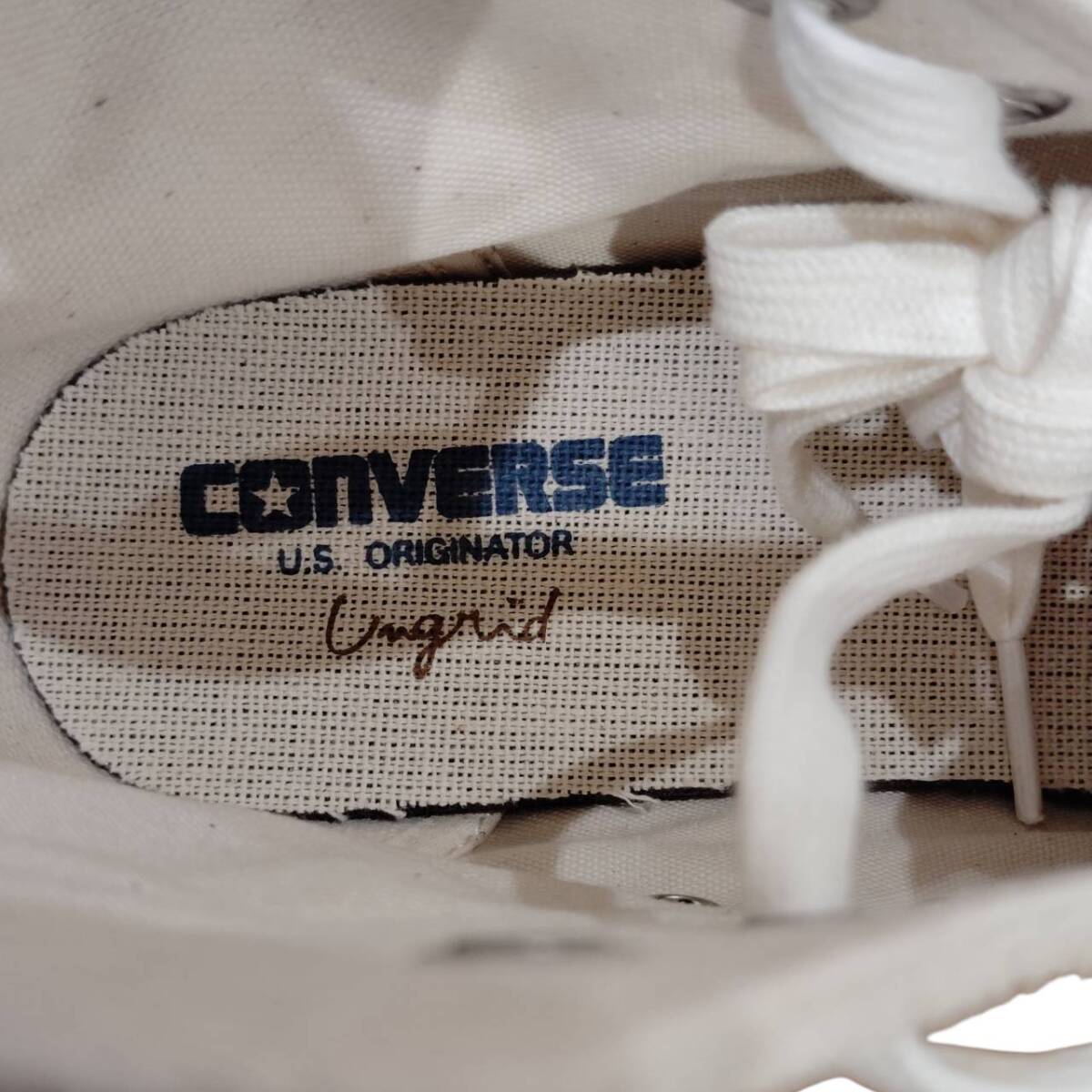 コンバース CONVERSE × Ungrid 23.5cm 1sd396 ハイカット スエード 未使用_画像8