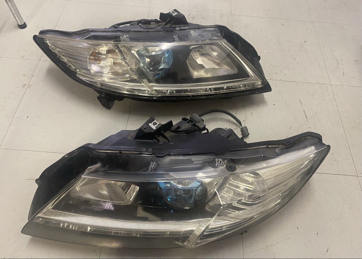 個人宅営業止めのみ SK09CV 中古品 ホンダ純正 CR-Z ZF1 ヘッドライト 左右セット ヘッドライト純正点灯確認済 _画像1