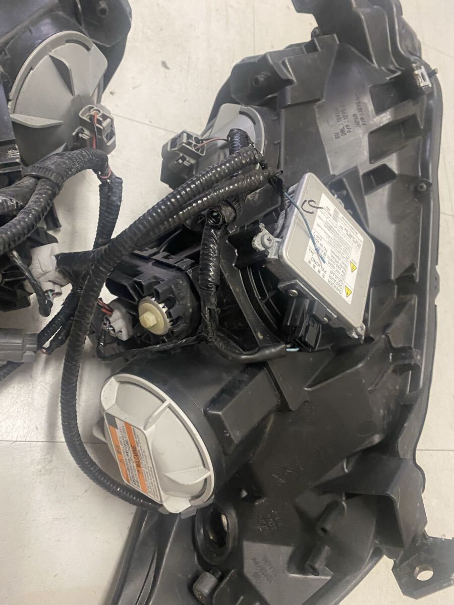個人宅営業止めのみ SK09CV 中古品 ホンダ純正 CR-Z ZF1 ヘッドライト 左右セット ヘッドライト純正点灯確認済 _画像5