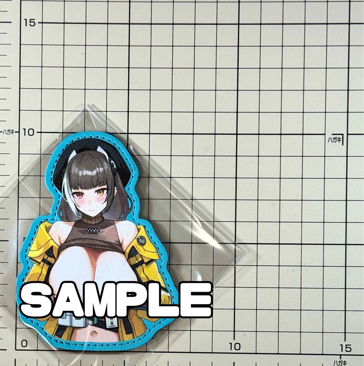 国内未発売 正規品 RO635 胸部装甲特盛 レザーベルクロパッチ ■ ドールズフロントライン ドルフロ ワッペン サバゲー エクシリウム_画像2