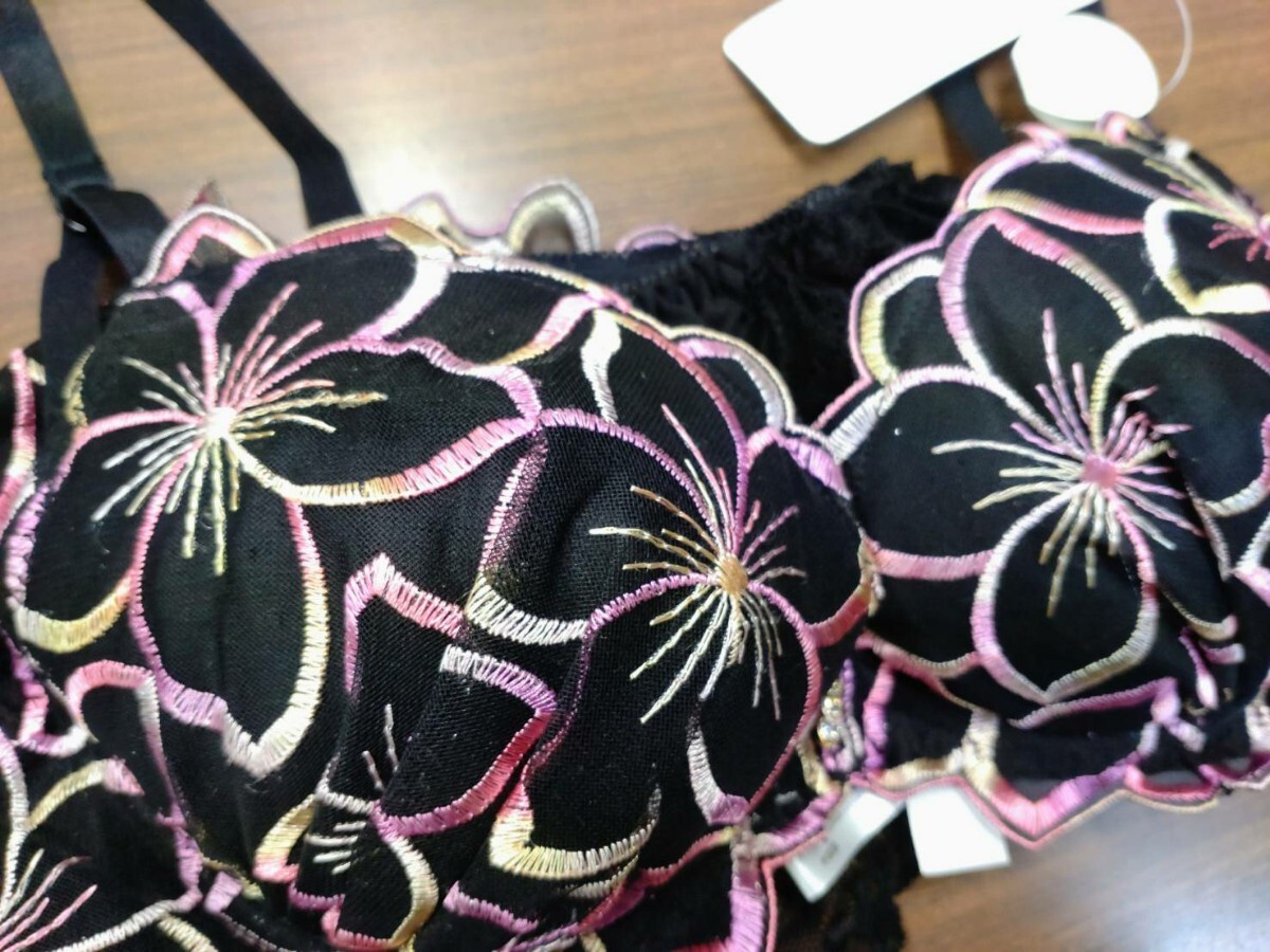 ブラジャーショーツ　C65 M ブラック_画像3