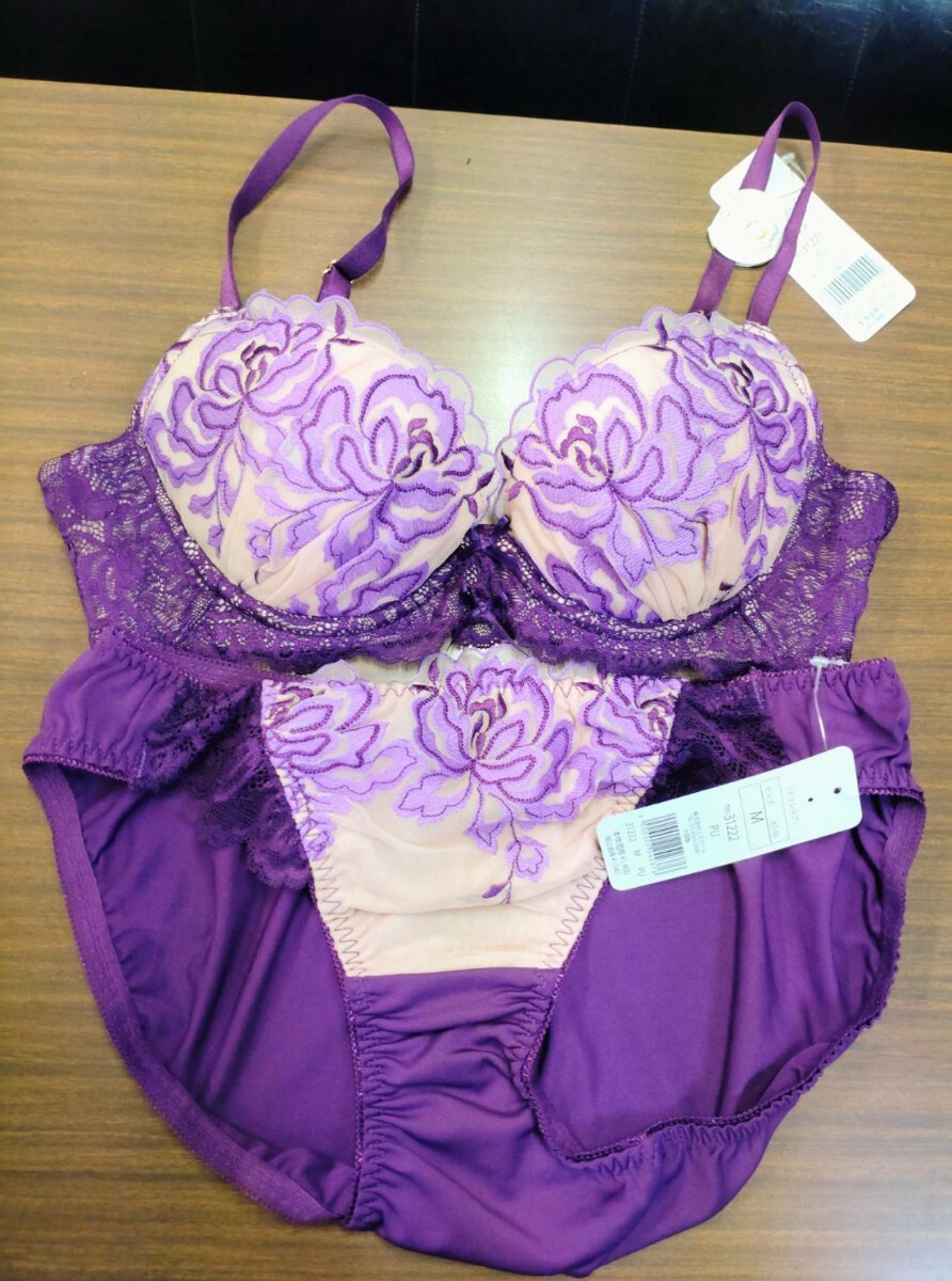  бюстгальтер шорты C65 M фиолетовый 