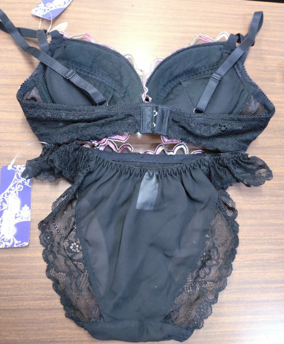 ブラジャーショーツ　C65 M ブラック_画像4