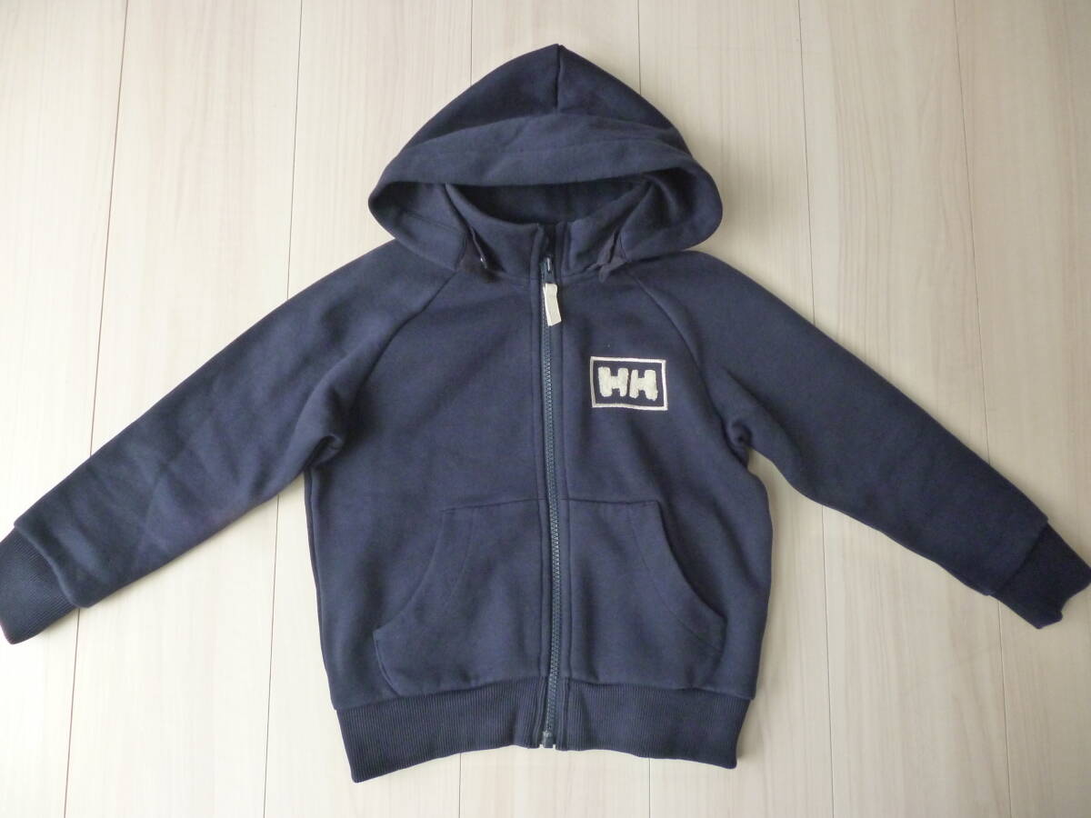 【ヘリーハンセン】２WAYフードパーカー紺★120cm★_画像1
