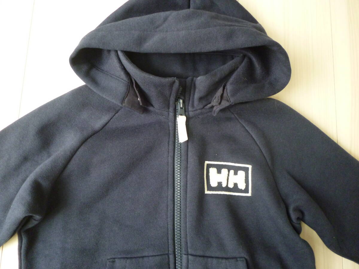 【ヘリーハンセン】２WAYフードパーカー紺★120cm★_画像2