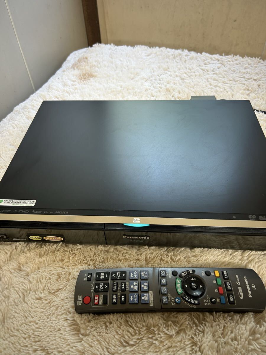 Panasonic パナソニック DMR-BW900 リモコン付 BDレコーダー 2008年製_画像5
