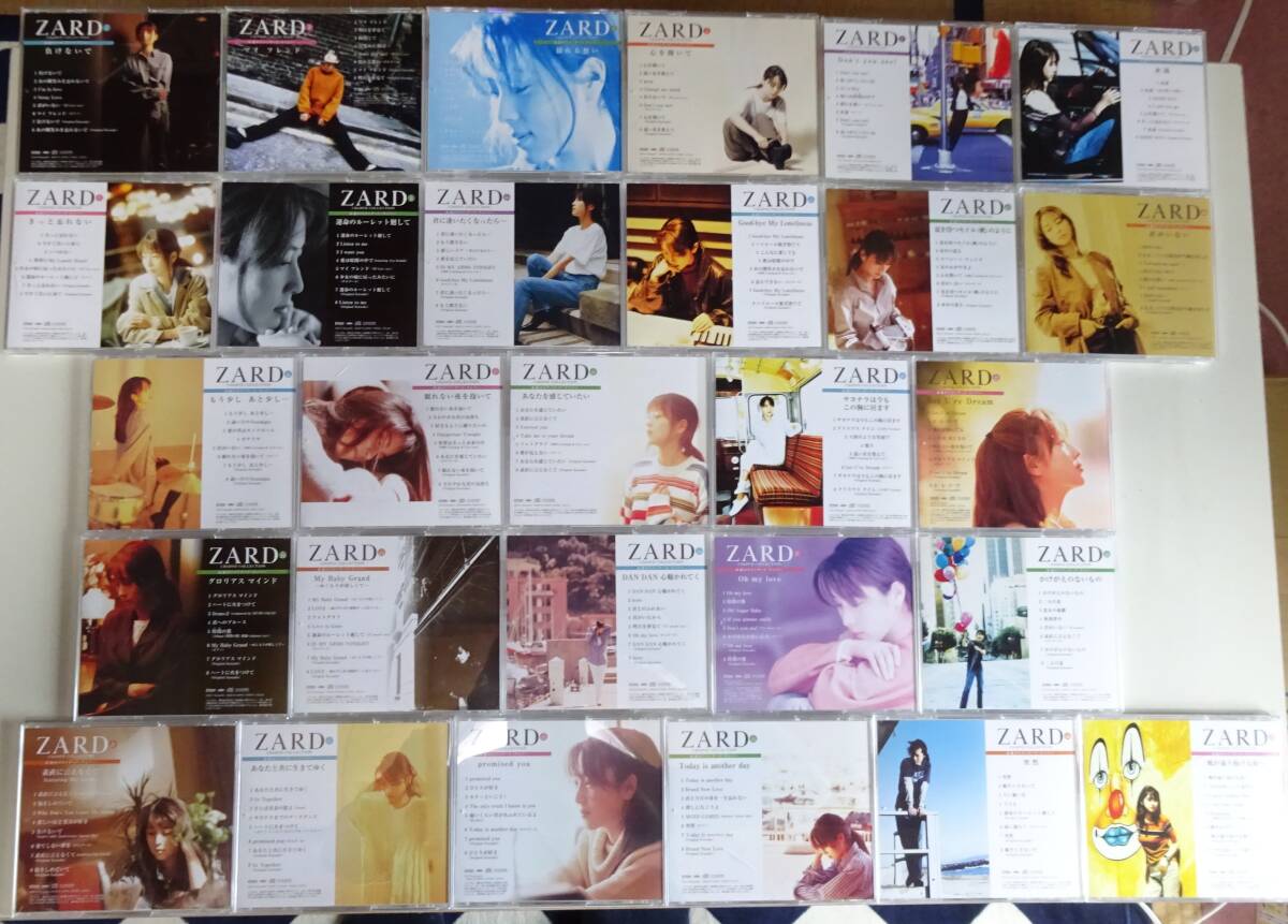 28 шт. комплект 0 ZARD CD & DVD коллекция 0 * состояние превосходный *