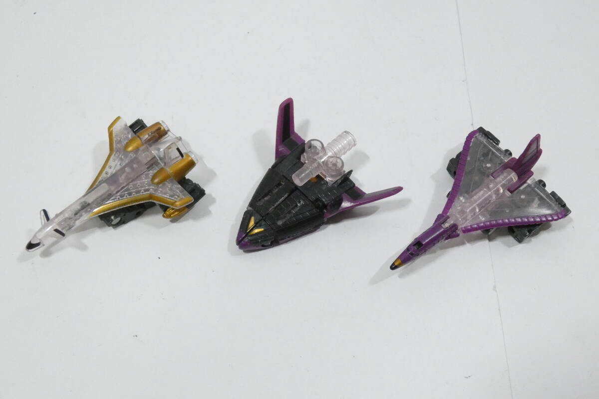 2819T/トランスフォーマー マイクロン伝説 エアアサルトマイクロン/エアミリタリーマイクロン/エネルゴンセイバー スーパーリンク_画像3