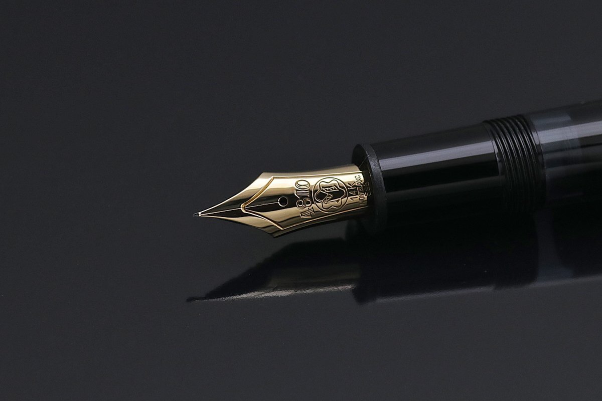 1円～ 未使用 MONTBLANC モンブラン マイスターシュテュック 萬年筆 146 全金 14K ニブEF 箱 GERMANY