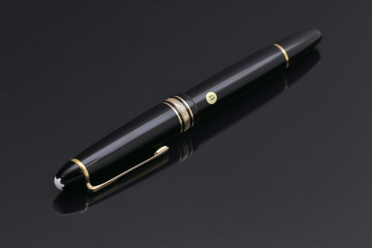 1円～ 未使用 MONTBLANC モンブラン マイスターシュテュック 萬年筆 146 全金 14K ニブEF 箱 GERMANY
