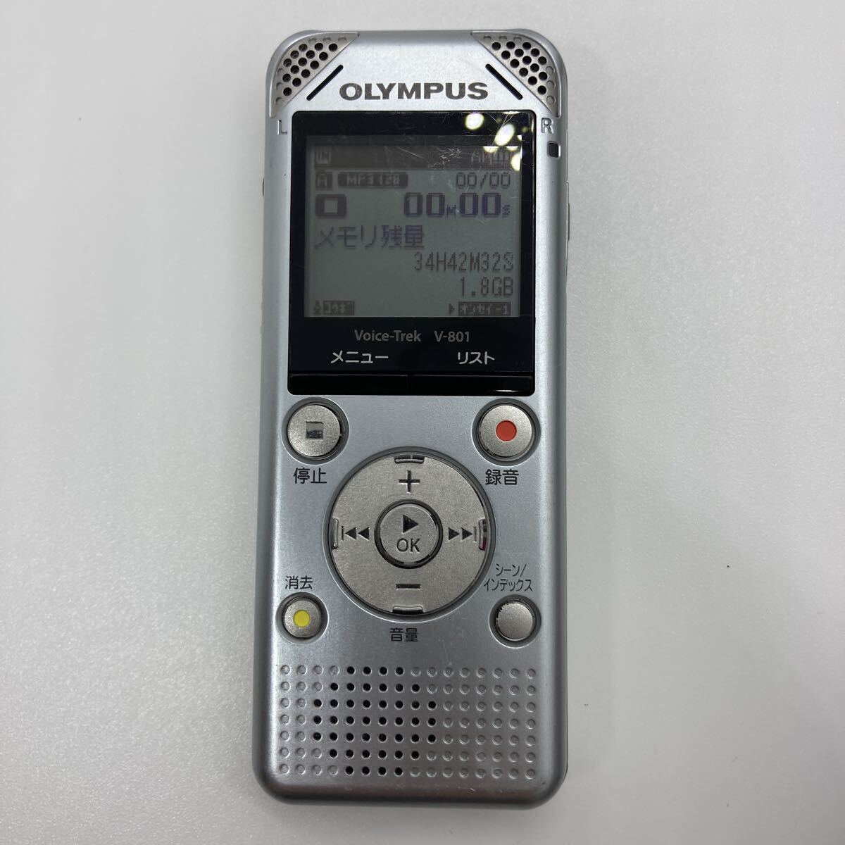 概ね美品 OLYMPUS ICレコーダー ボイスレコーダー Voice-Trek V-801 i043c196ai_画像1