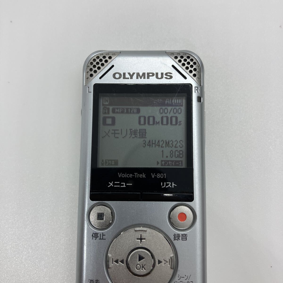概ね美品 OLYMPUS ICレコーダー ボイスレコーダー Voice-Trek V-801 i043c196ai_画像2