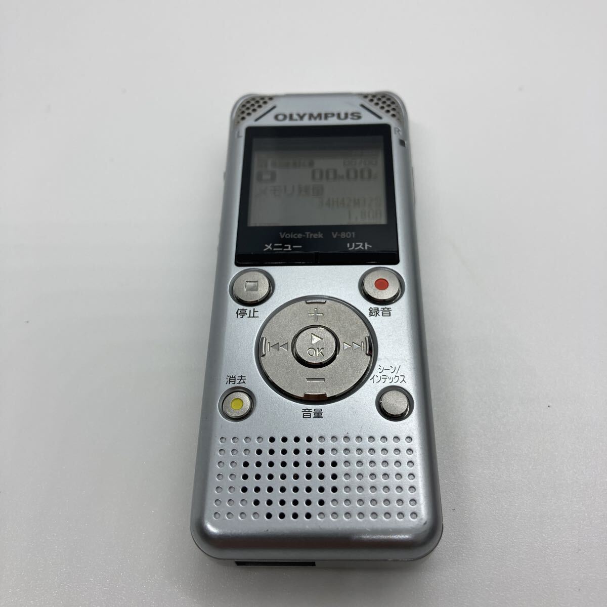 概ね美品 OLYMPUS ICレコーダー ボイスレコーダー Voice-Trek V-801 i043c196ai_画像3