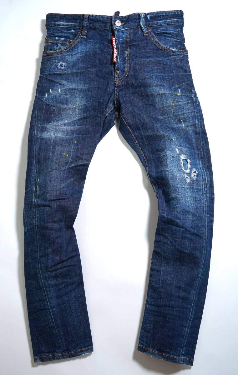 【正規品】11万 サイズ 42 Dsquared2 ディースクエアード SEXY TWIST JEAN S71LB0753 限定ビッグタブモデル デニム イタリア製_画像2