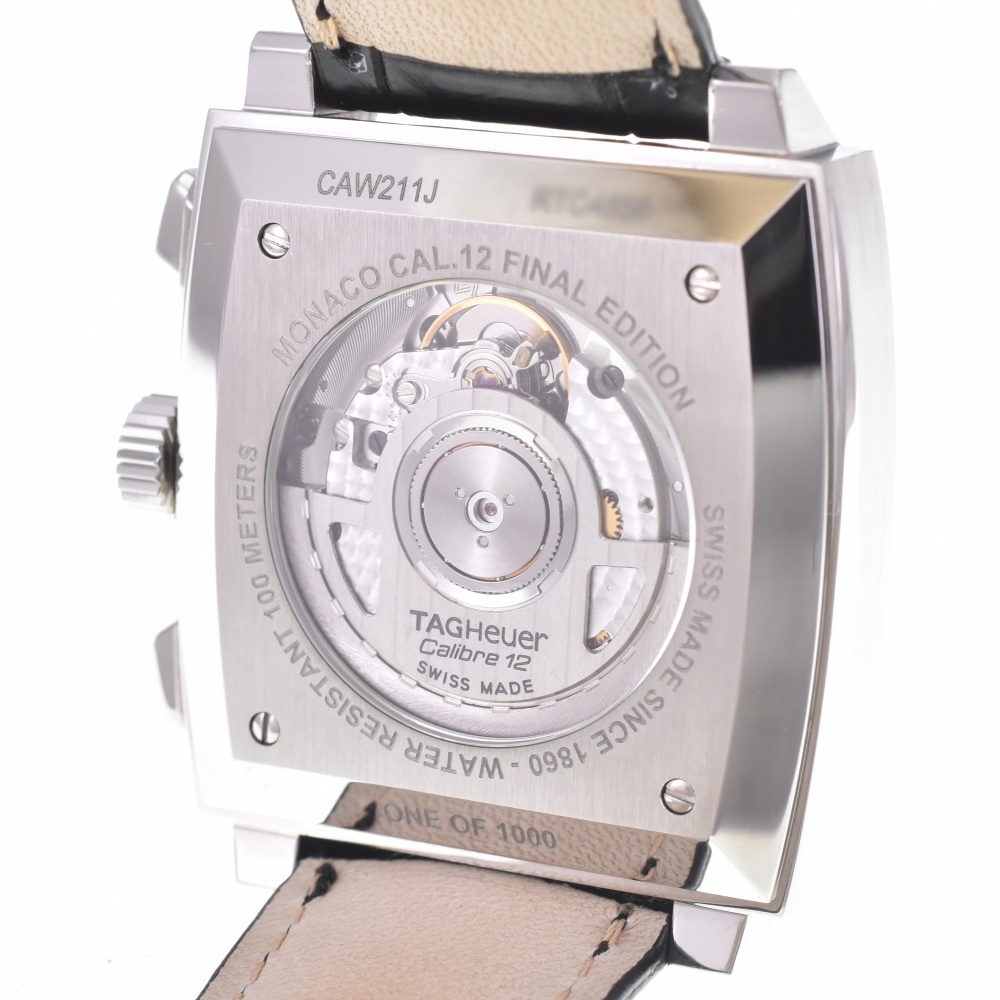 タグホイヤー TAG HEUER CAW211J.FC6476 モナコ クロノグラフ キャリバー12 自動巻き メンズ 良品 L#142920_画像6