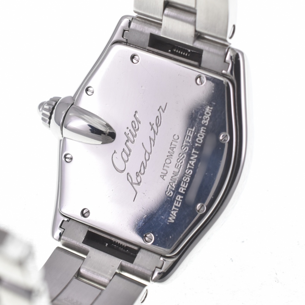 値下 カルティエ CARTIER W62002V3 ロードスターLM デイト 自動巻き メンズ 美品 O#140739_画像6