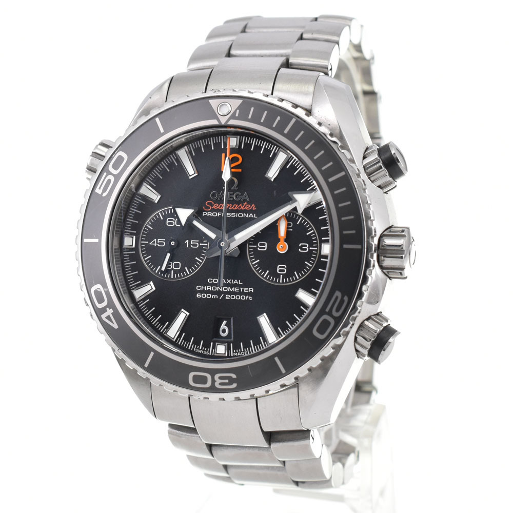 オメガ OMEGA 232.30.46.51.01.001 シーマスター プラネットオーシャン クロノグラフ 自動巻き メンズ 良品 O#143298_画像2