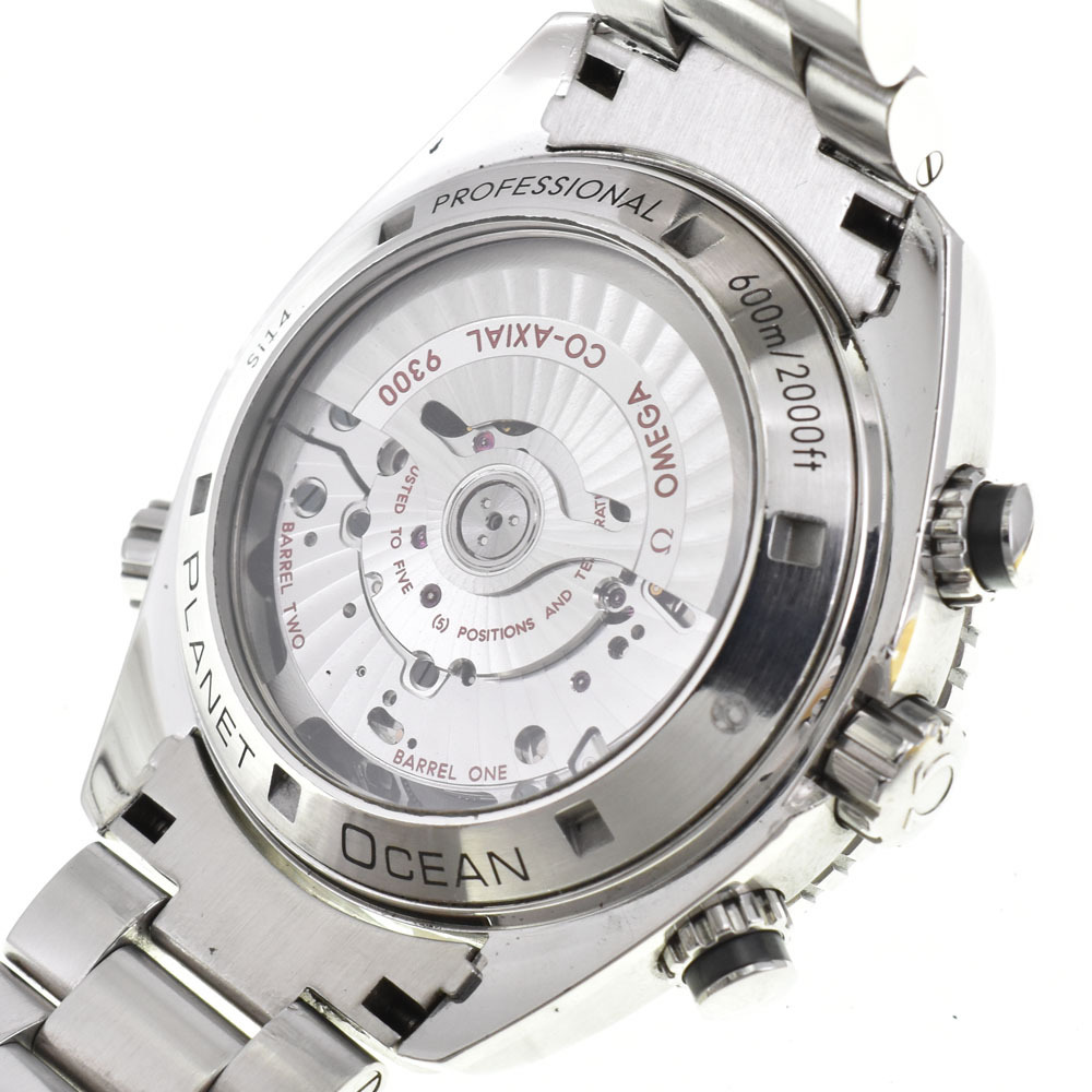 オメガ OMEGA 232.30.46.51.01.001 シーマスター プラネットオーシャン クロノグラフ 自動巻き メンズ 良品 O#143298_画像6