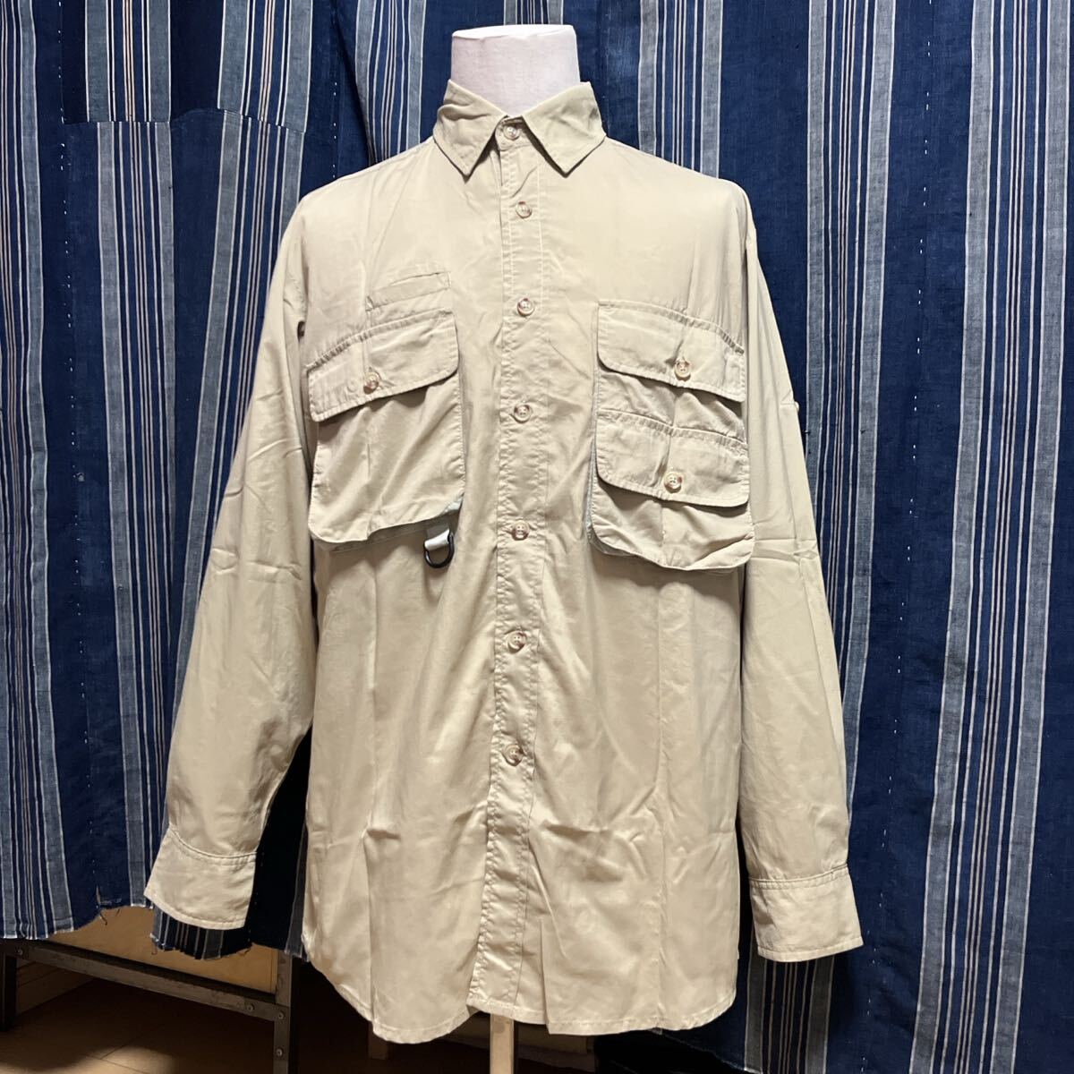 80s 90s orvis shirt 90年代 80年代 サファリsafari ハンティング hunting フィッシング fishing 木こり ロガー オービス _画像2