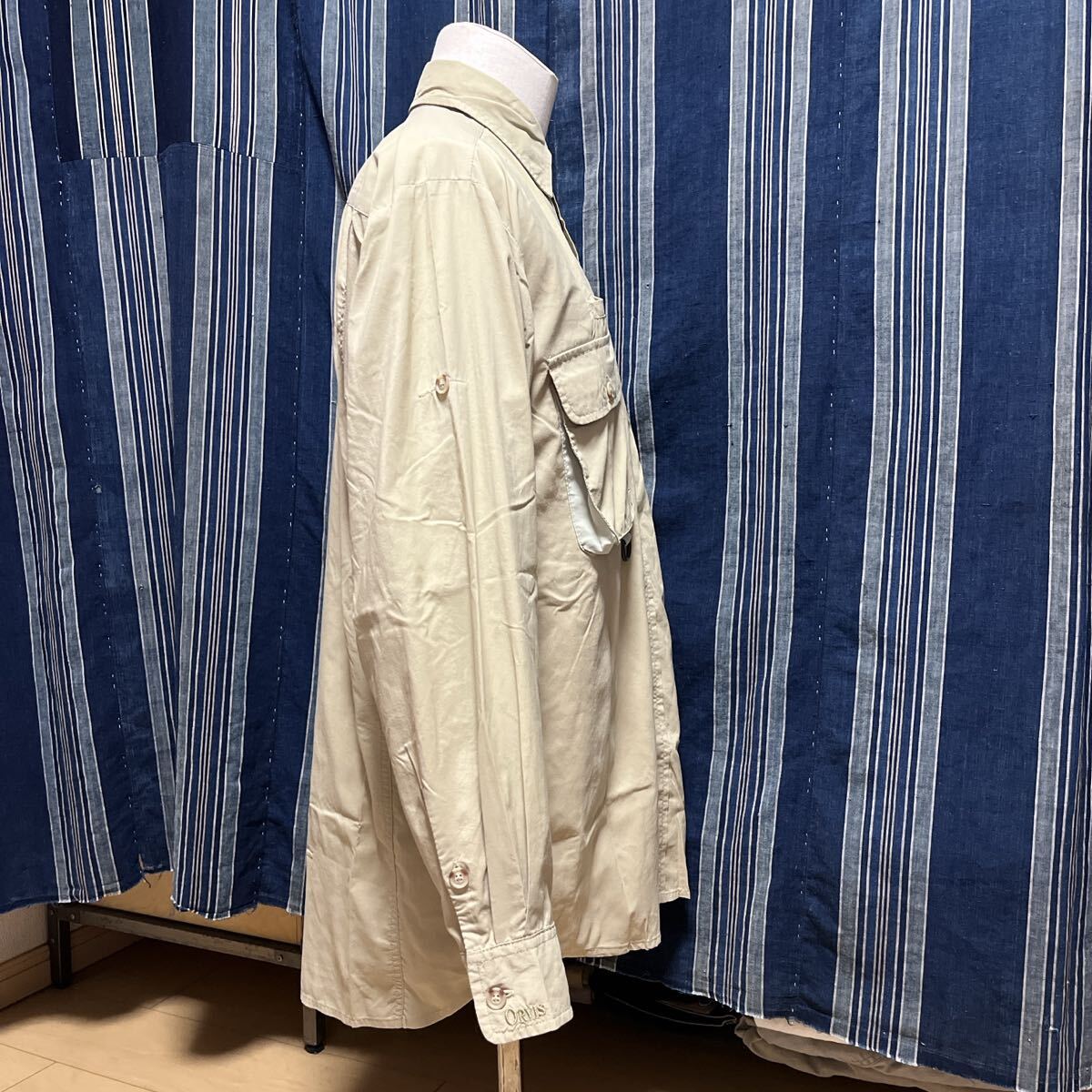 80s 90s orvis shirt 90年代 80年代 サファリsafari ハンティング hunting フィッシング fishing 木こり ロガー オービス _画像4