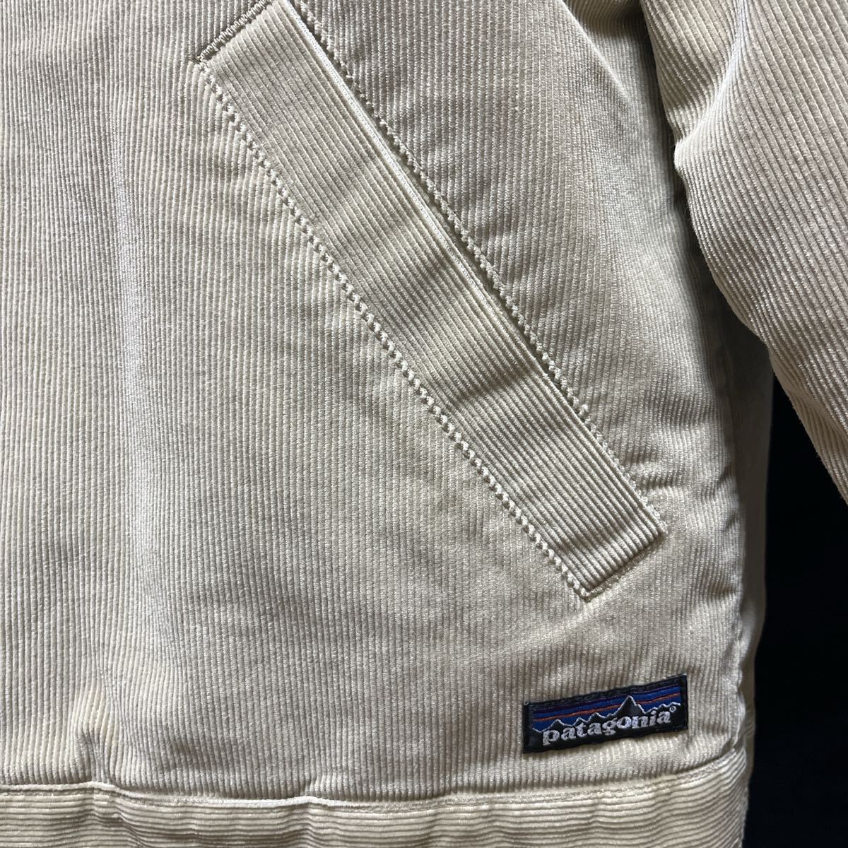 rare 2009 patagonia ship wright lined work jacket 27200 zipup corduroy コーデュロイ ジップアップ ジャケット 廃番 中綿_画像8