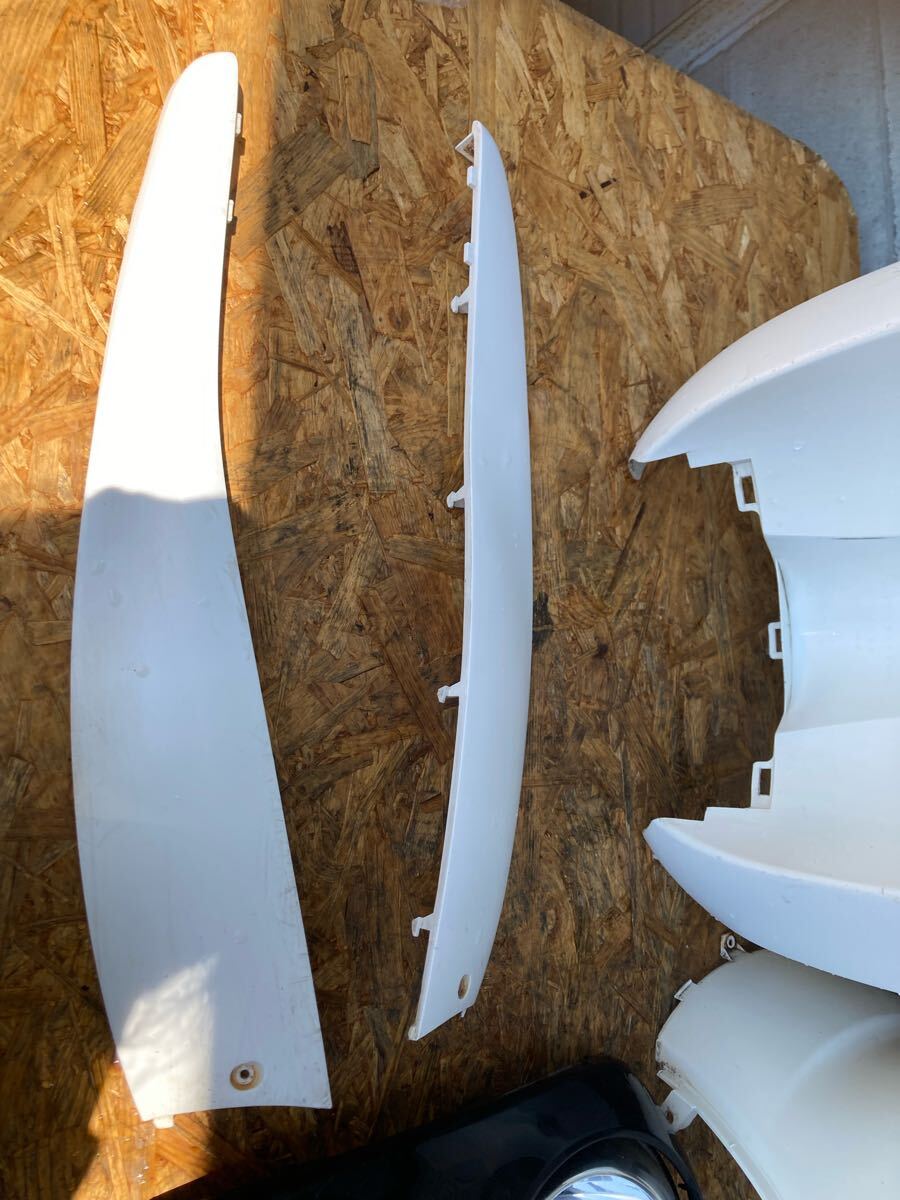 60067■ ホンダ クレアスクーピー AF55 (131番台〜) 外装 インナーレッグ フロント カウル サイド カバー モール フェンダー セット 下_画像3