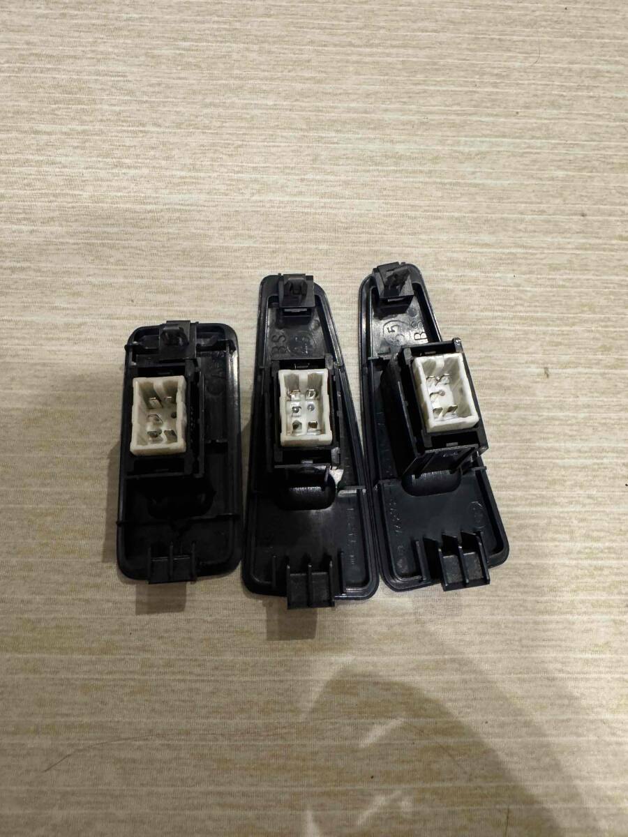 【美品】 130 クラウン トヨタ jzs130s 純正 パワーウィンドー スイッチ 1台分 _画像5