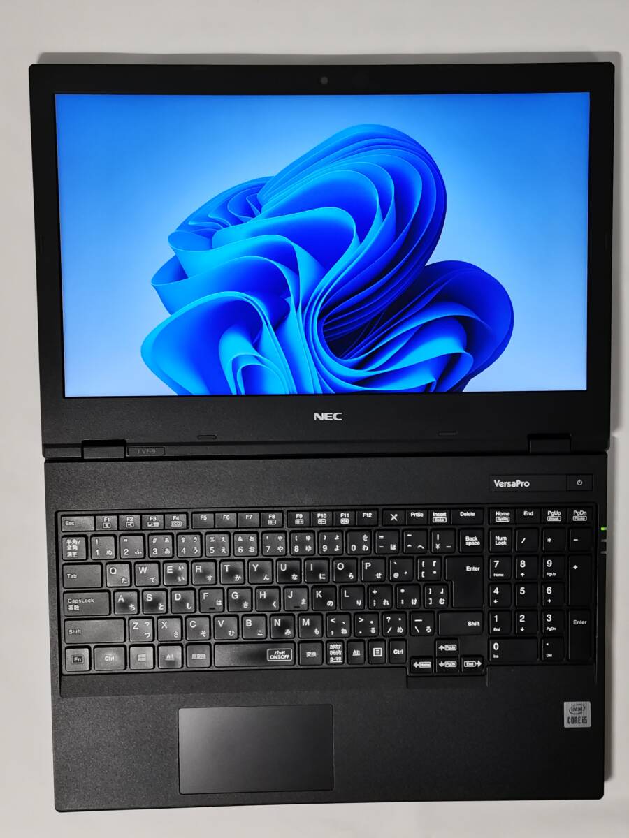 USB回復ドライブ添付 NEC VersaPro J タイプVF VF-9 VJT16/F-9 CPU第10世代 i5/メモリ32GB/M.2 SSD500GB+HDD1TB/DVD/win11Pro/office2024_画像4