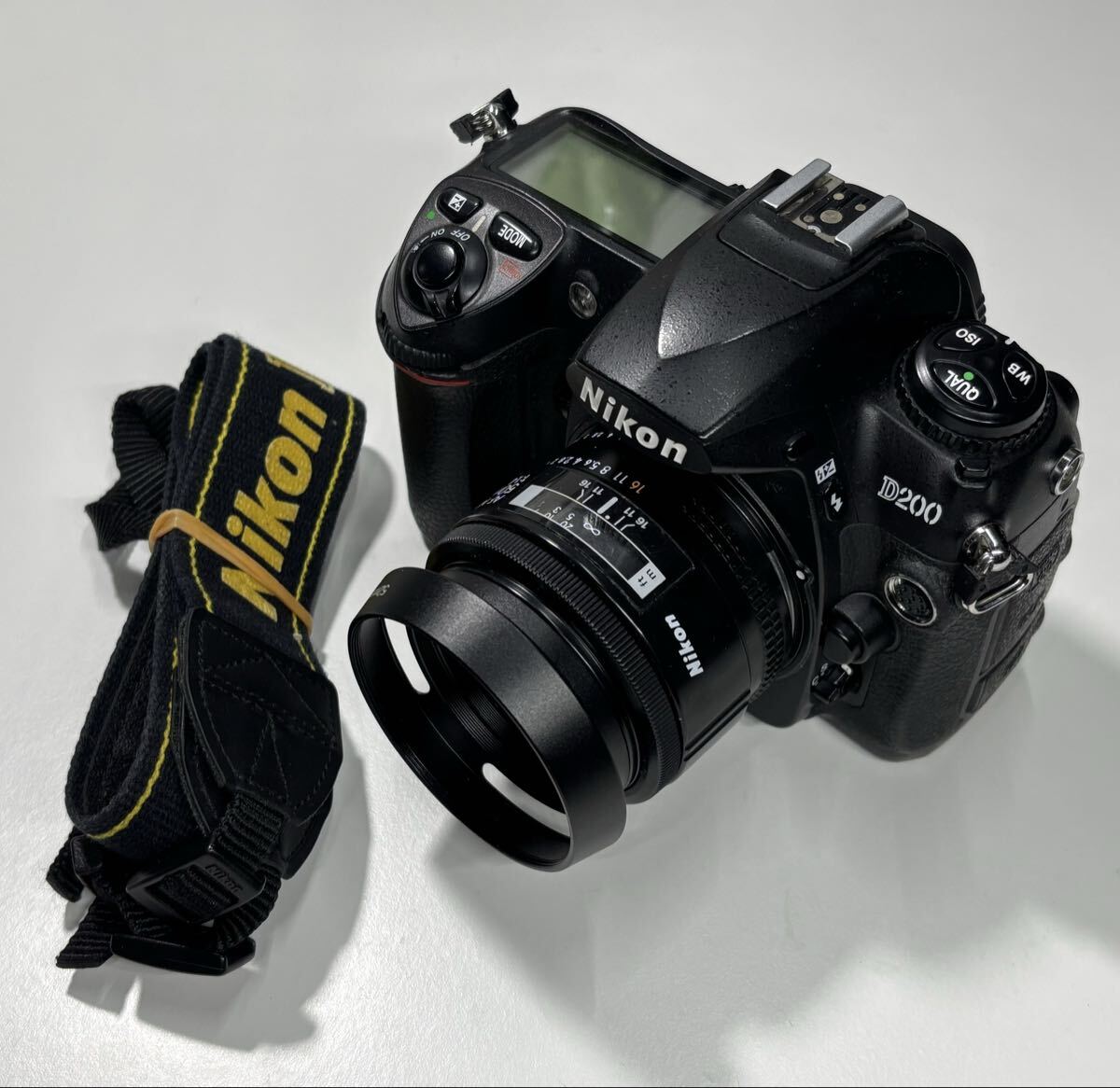 【ショット数51,356枚】Nikon D200 Ai AF NIKKOR 50mm 1:1.4 セット_画像1