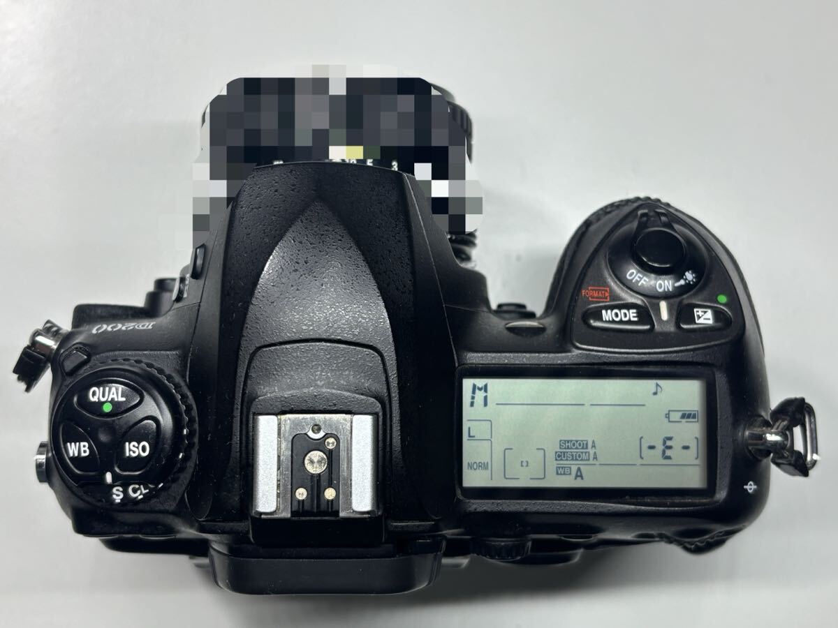 【ショット数51,356枚】Nikon D200 Ai AF NIKKOR 50mm 1:1.4 セット_画像4