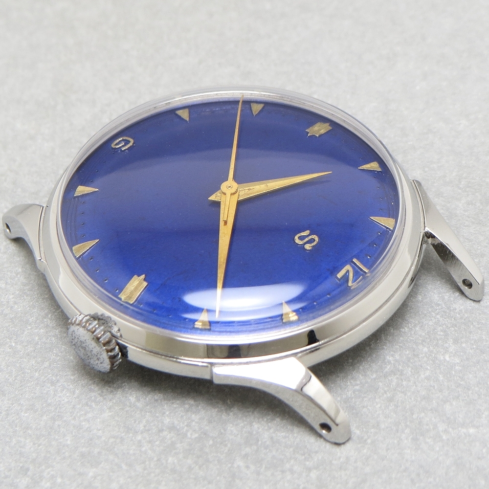 OH済　1950s　SEIKO　UNIQUE　セイコー　ユニーク　15石　機械式　手巻　腕時計　赤機械　アンティーク　チラネジ　JAPAN　MADE_画像8