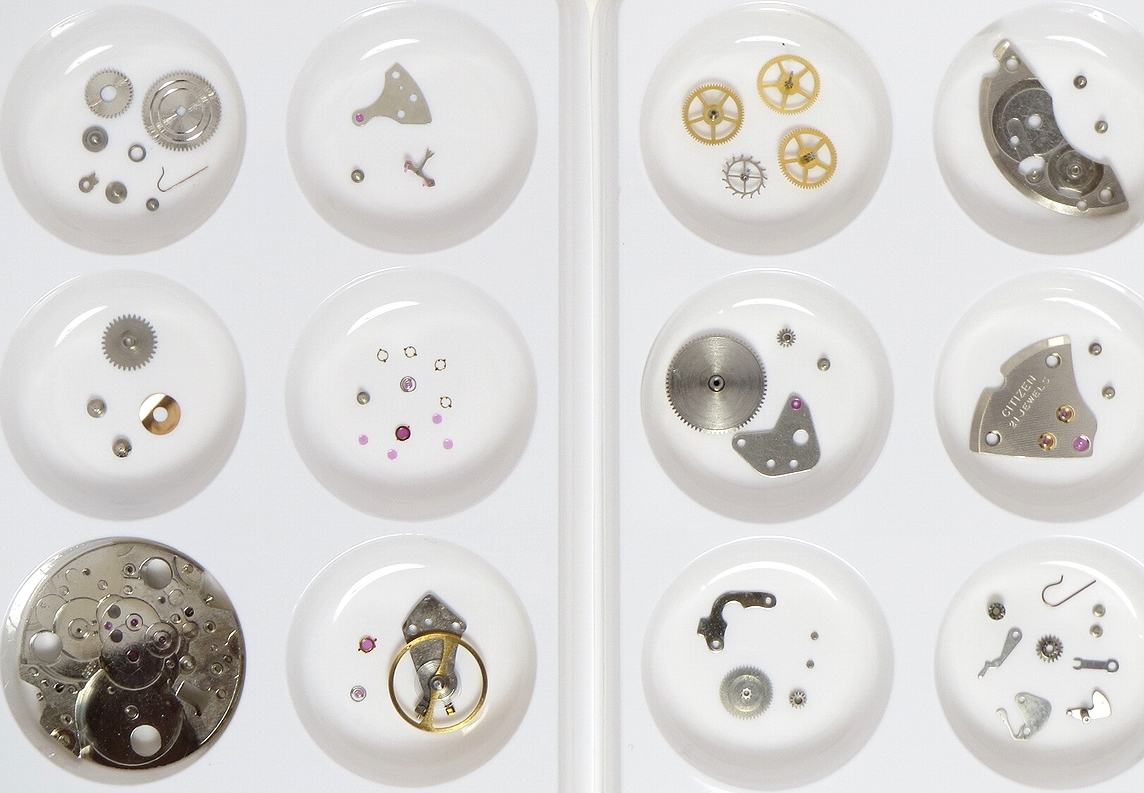 OH済 1970s CITIZEN 53-8019 シチズン 21石 機械式 手巻 腕時計 ホーマー ムーブメント アンティーク パラショック JAPAN MADE_画像3