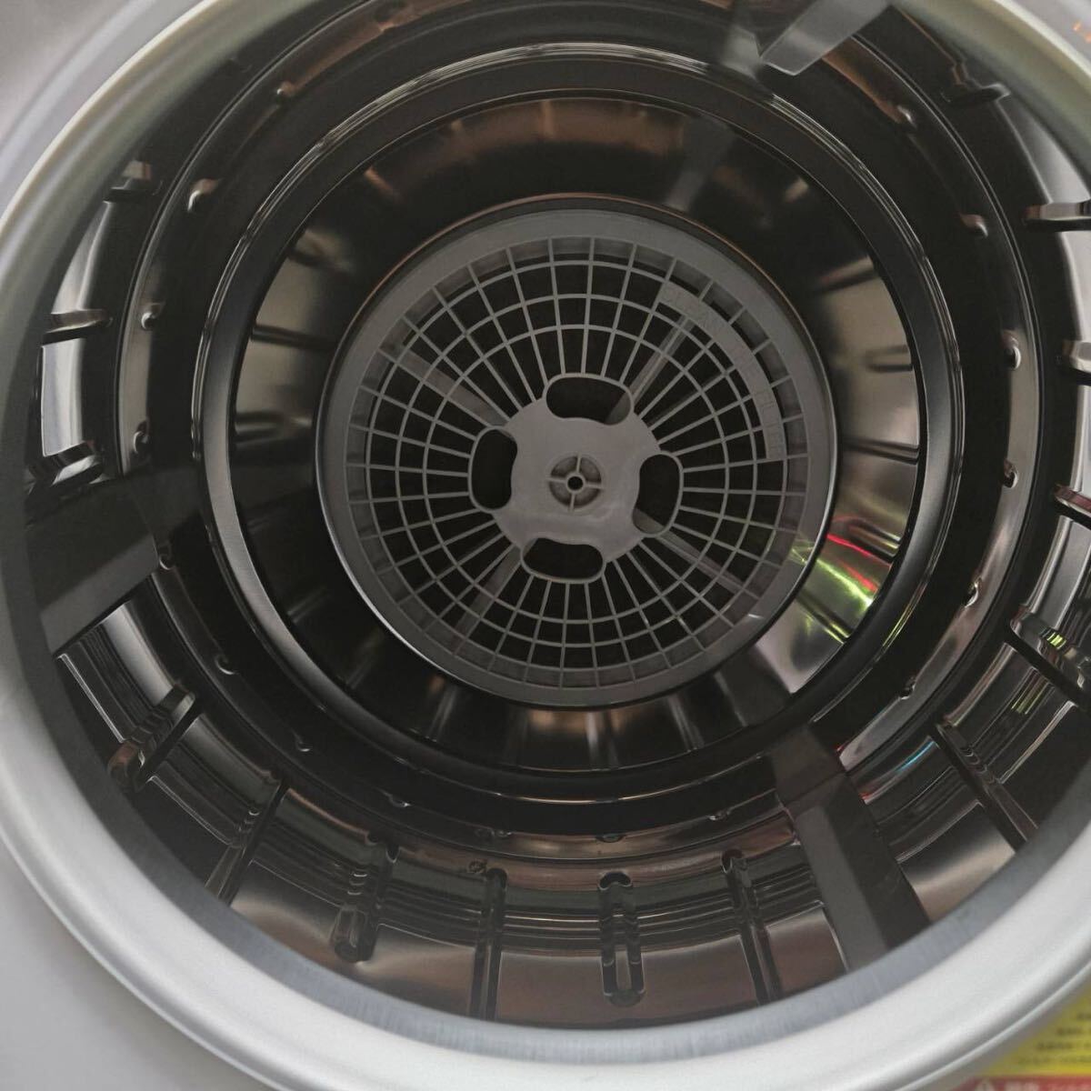 【アルミス VS-H032】家庭用 小型衣類乾燥機 2.5kg 850W 温風式 コンパクトタイプ ホワイト 動作確認済み_画像6