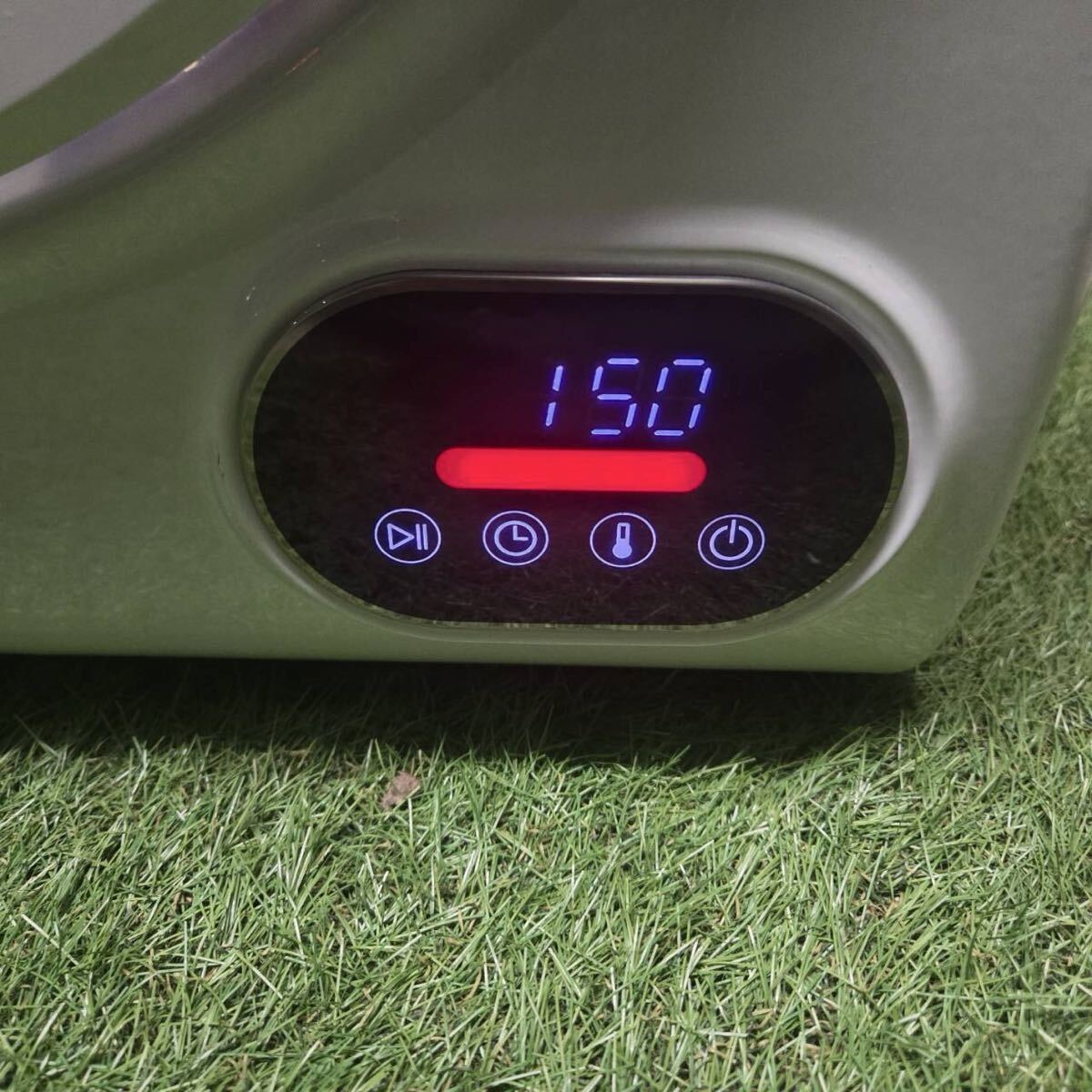 【アルミス VS-H032】家庭用 小型衣類乾燥機 2.5kg 850W 温風式 コンパクトタイプ ホワイト 動作確認済み_画像7