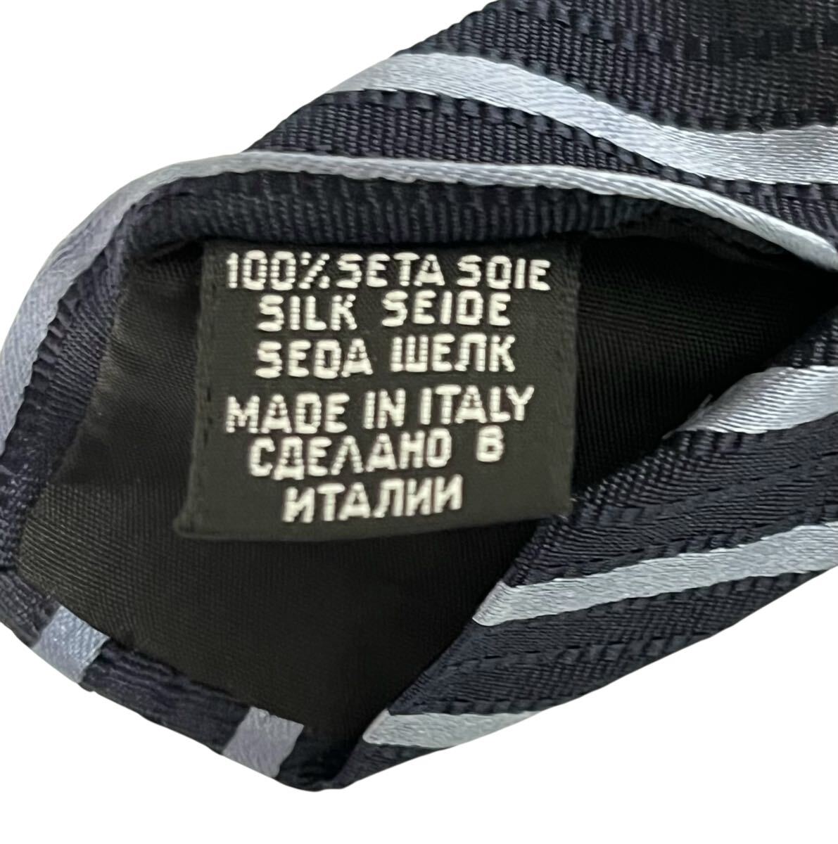 HUGO BOSS ネクタイ レジメンタル柄 ストライプ柄ヒューゴボス USED 中古 m2207_画像5