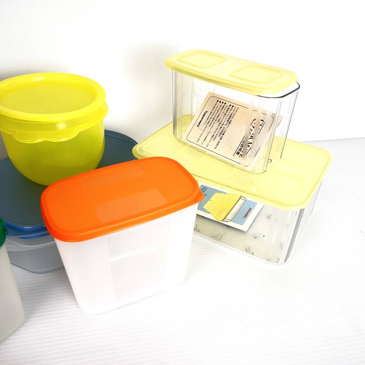 新品37点◆タッパーウェア【フリーザーメイト/バターディッシュ/アイストレイ/だ円/ボール/ポケットメイト/クリアメイト】未使用 保存 密閉_画像5