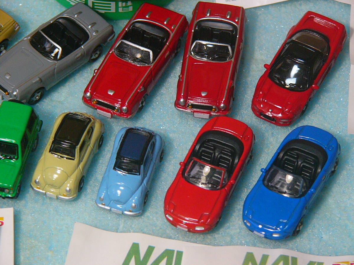 未使用品 マイクロダイキャストモデル他 HONDA/EUNOS/TOYOTA/SUBARU/MITSUBISHI等 16台set (長期保存品) NAVI Miniature Car Collection 他_画像4