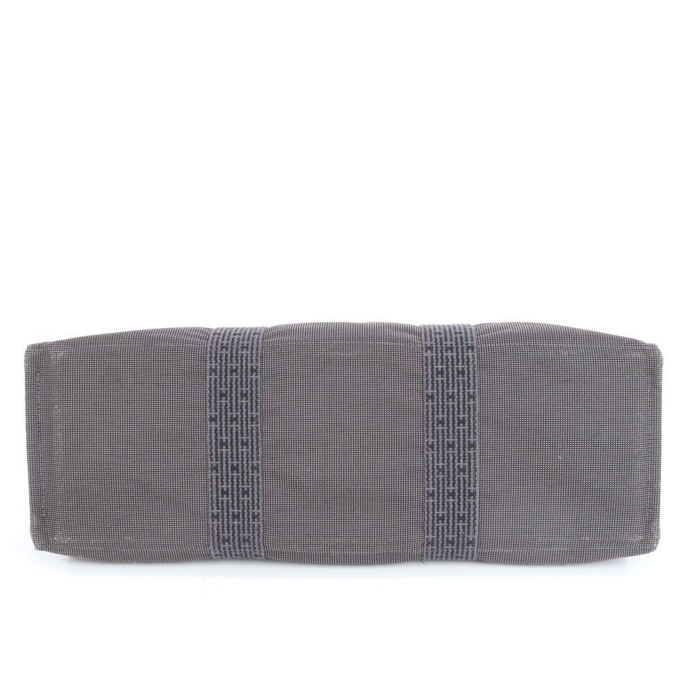 1円■極美品■エルメス■エールライン トート バッグ ショルダー ビジネス 通勤 書類鞄 A4 グレー メンズ RRE CT45-5_画像5